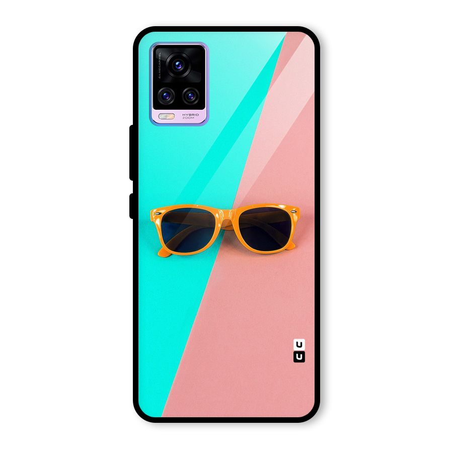 Minimal Glasses Glass Back Case for Vivo V20 Pro