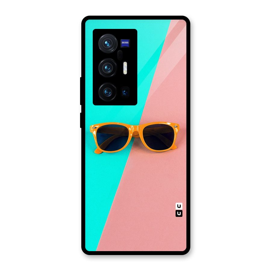 Minimal Glasses Glass Back Case for Vivo X70 Pro Plus