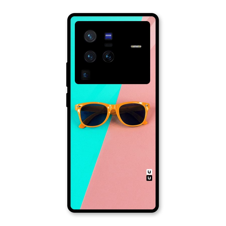 Minimal Glasses Glass Back Case for Vivo X80 Pro