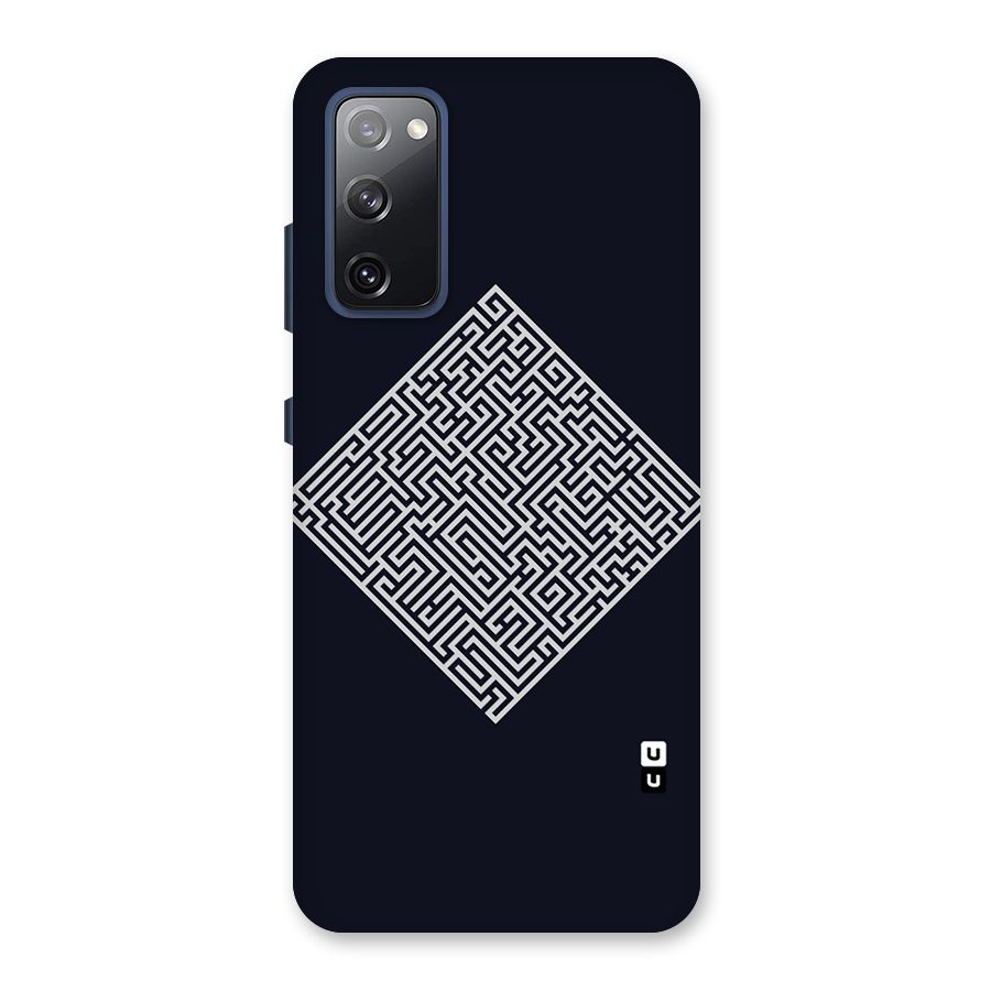Minimal Maze Pattern Back Case for Galaxy S20 FE