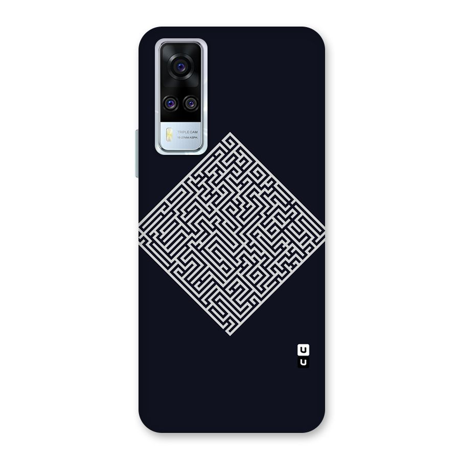 Minimal Maze Pattern Back Case for Vivo Y31