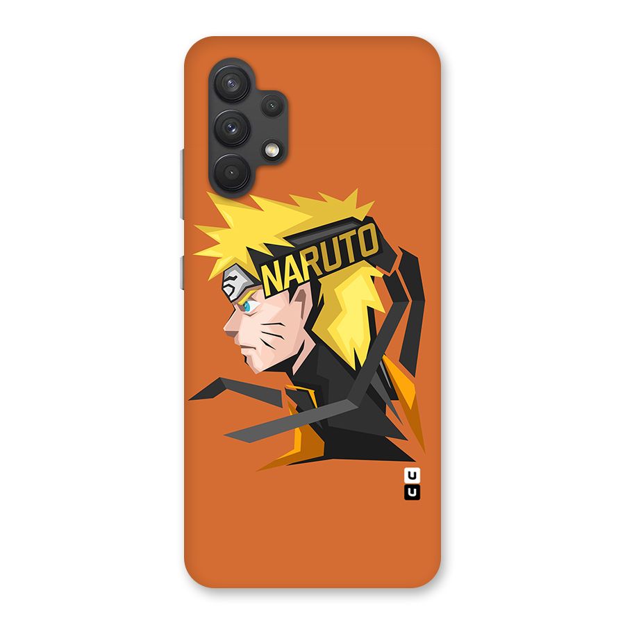 Minimal Naruto Artwork Back Case for Galaxy A32