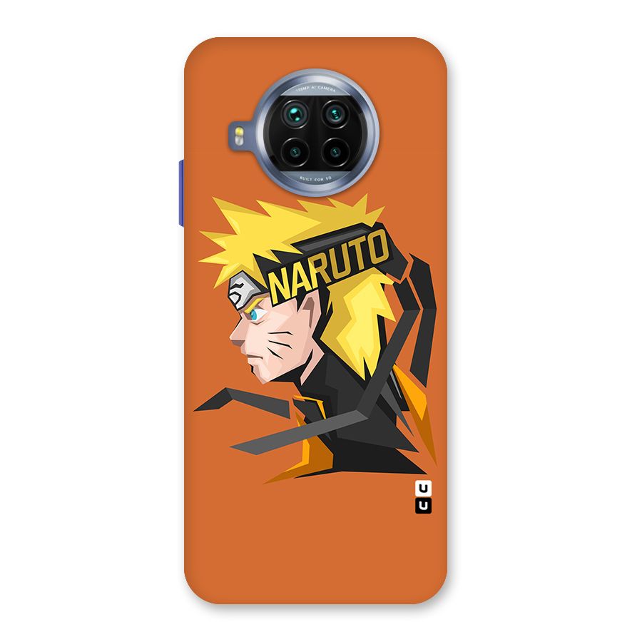 Minimal Naruto Artwork Back Case for Mi 10i