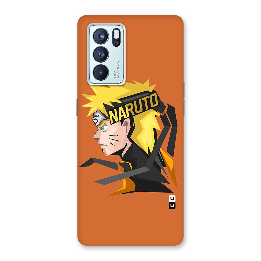 Minimal Naruto Artwork Back Case for Oppo Reno6 Pro 5G