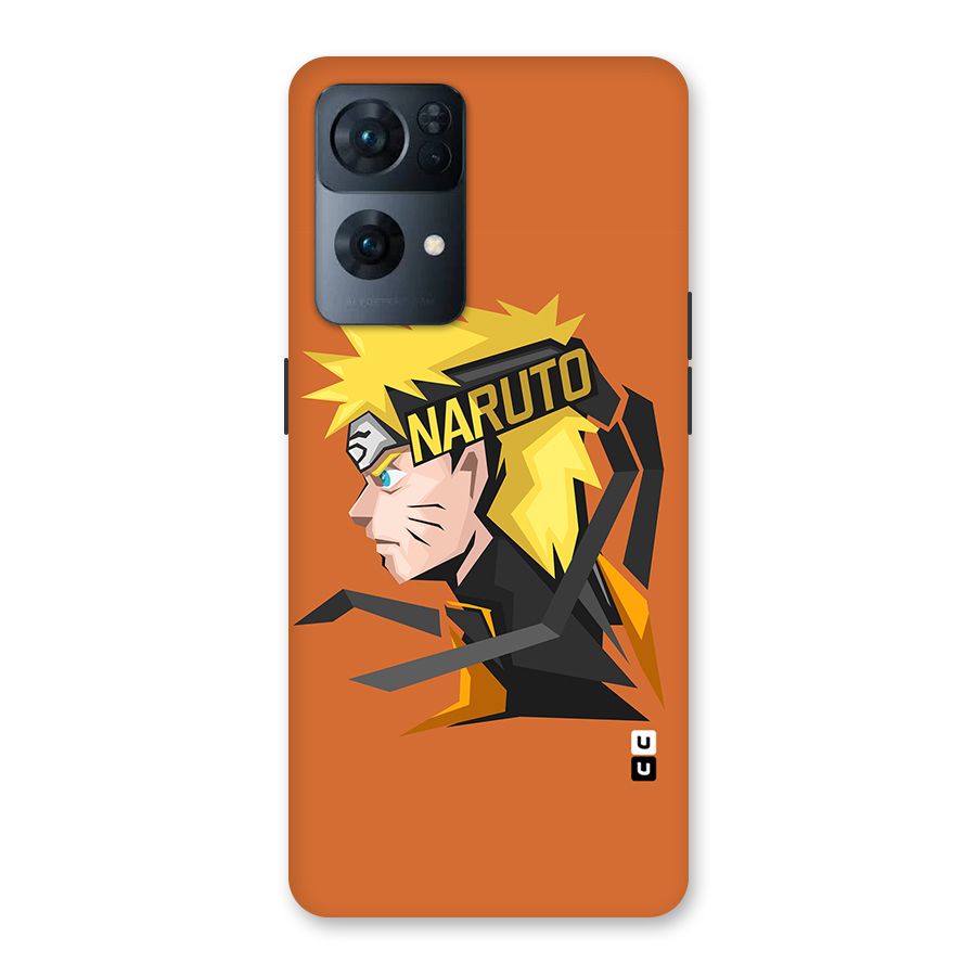 Minimal Naruto Artwork Back Case for Oppo Reno7 Pro 5G