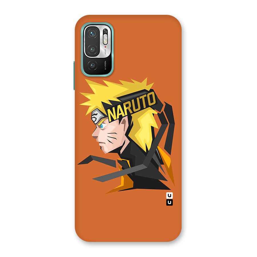 Minimal Naruto Artwork Back Case for Redmi Note 10T 5G