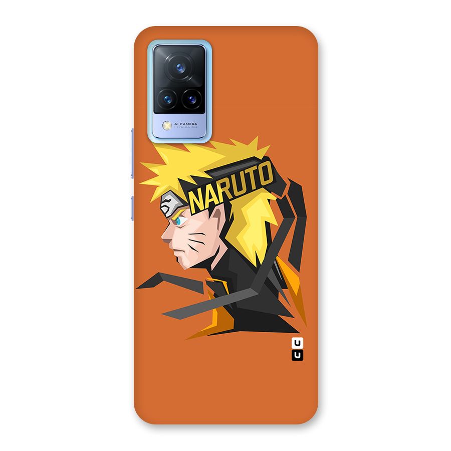 Minimal Naruto Artwork Back Case for Vivo V21 5G