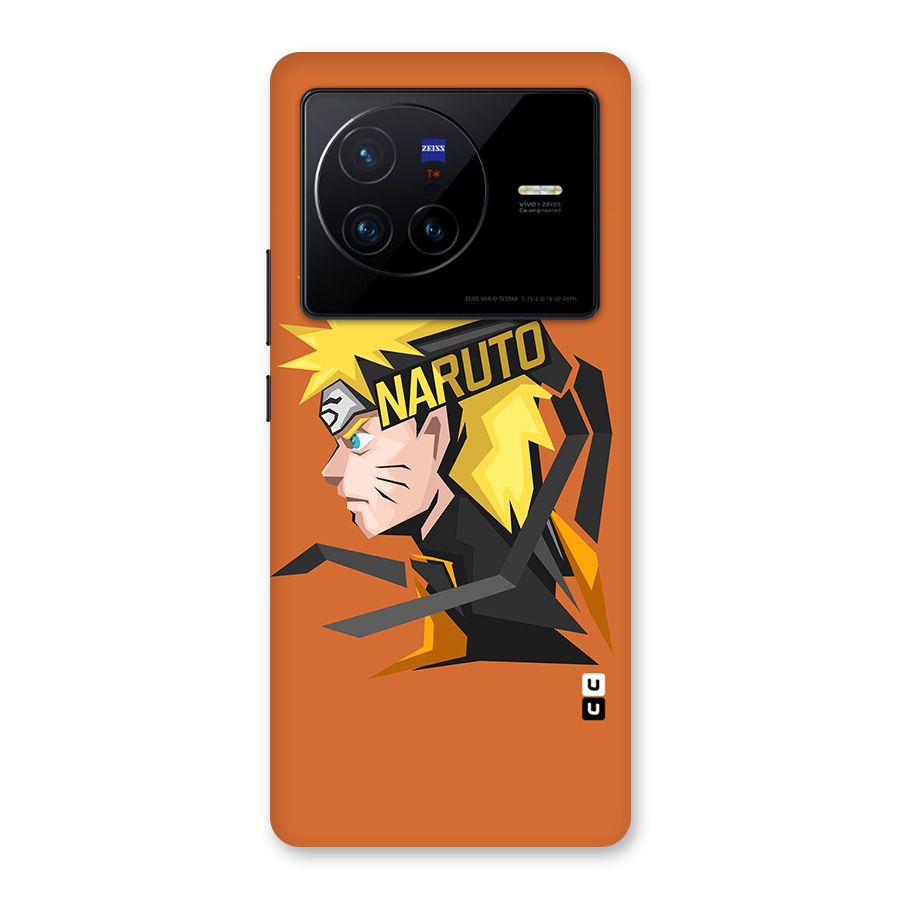 Minimal Naruto Artwork Back Case for Vivo X80