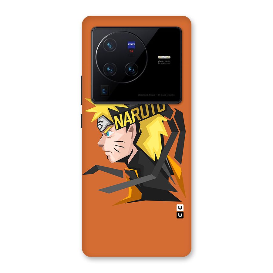 Minimal Naruto Artwork Back Case for Vivo X80 Pro