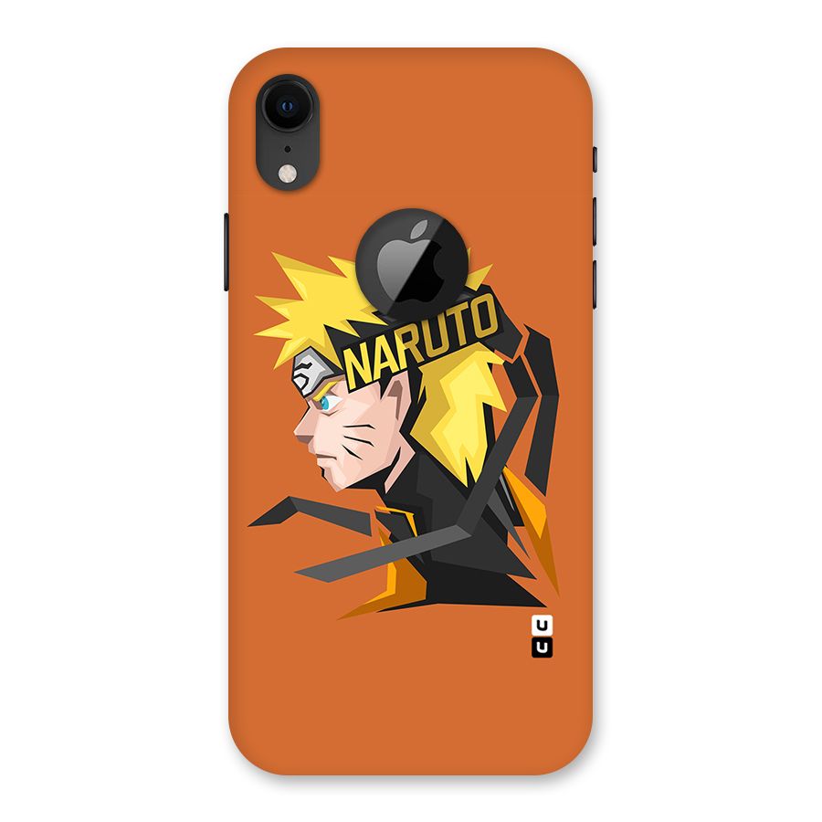 Minimal Naruto Artwork Back Case for iPhone XR Logo Cut