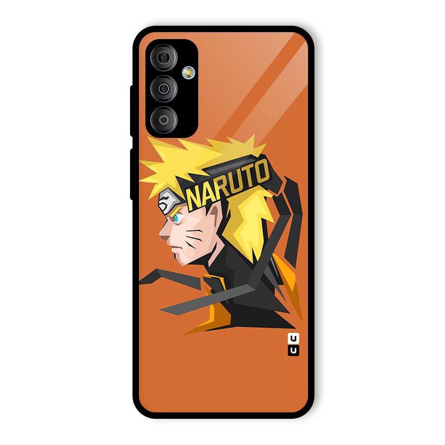 Minimal Naruto Artwork Glass Back Case for Galaxy F23