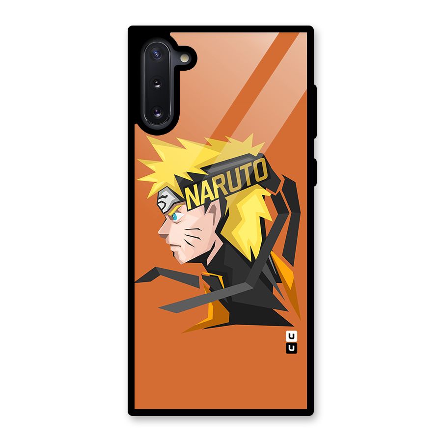 Minimal Naruto Artwork Glass Back Case for Galaxy Note 10