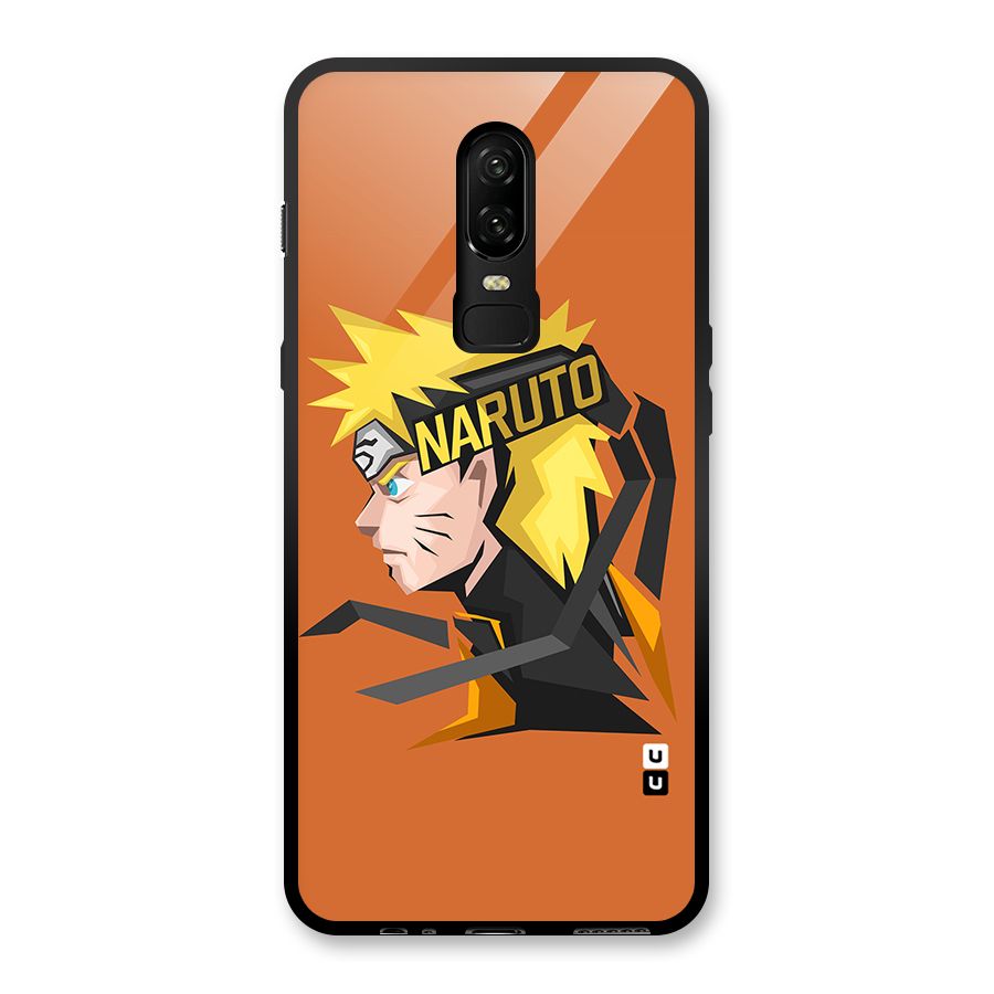 Minimal Naruto Artwork Glass Back Case for OnePlus 6