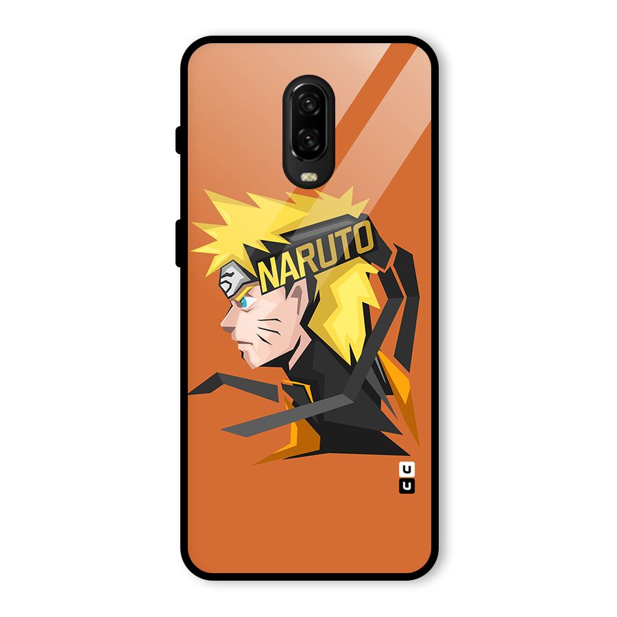 Minimal Naruto Artwork Glass Back Case for OnePlus 6T