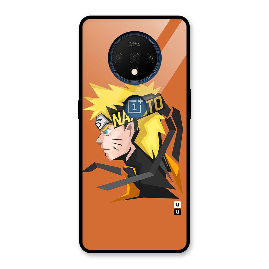 Minimal Naruto Artwork Glass Back Case for OnePlus 7T
