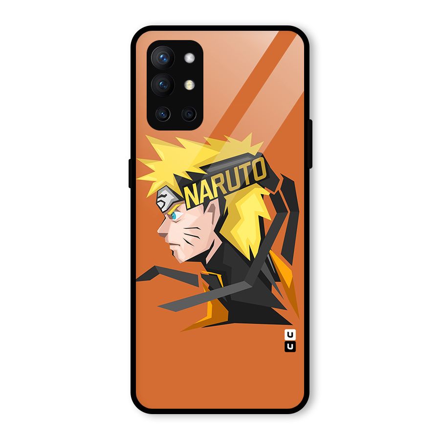 Minimal Naruto Artwork Glass Back Case for OnePlus 9R