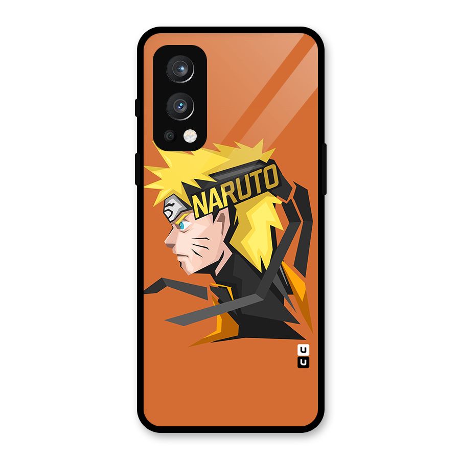 Minimal Naruto Artwork Glass Back Case for OnePlus Nord 2 5G