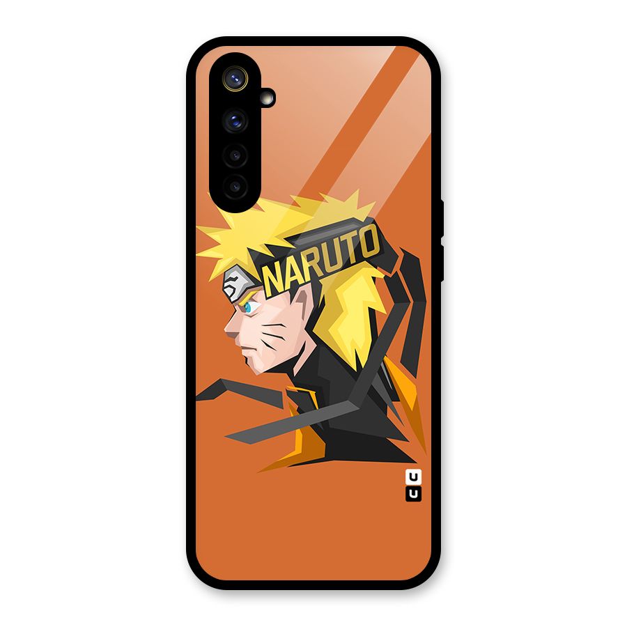 Minimal Naruto Artwork Glass Back Case for Realme 6i