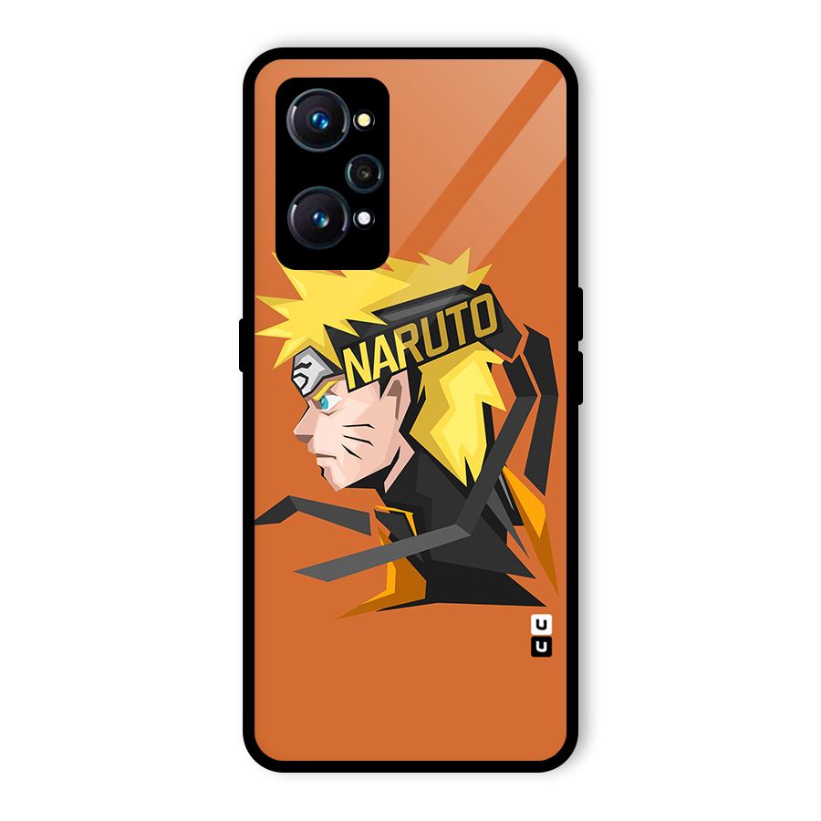 Minimal Naruto Artwork Glass Back Case for Realme GT 2