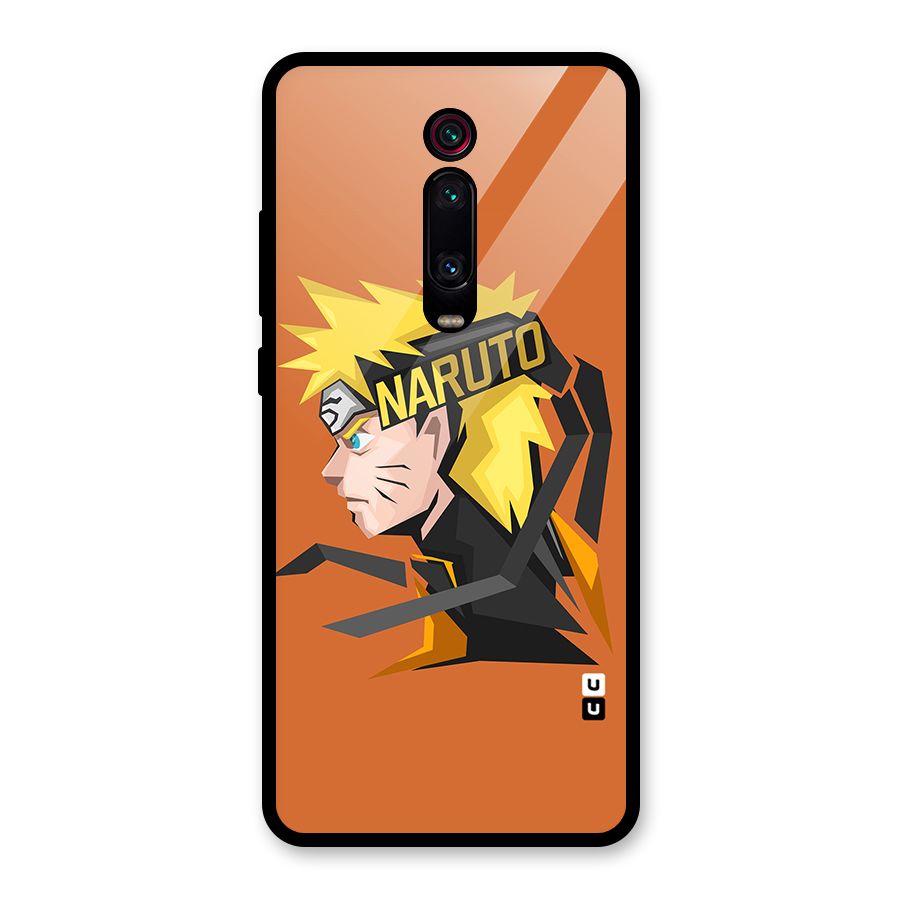 Minimal Naruto Artwork Glass Back Case for Redmi K20
