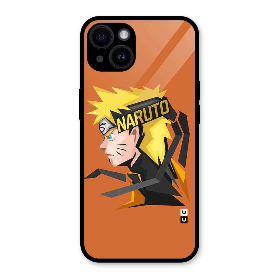 Minimal Naruto Artwork Glass Back Case for iPhone 14