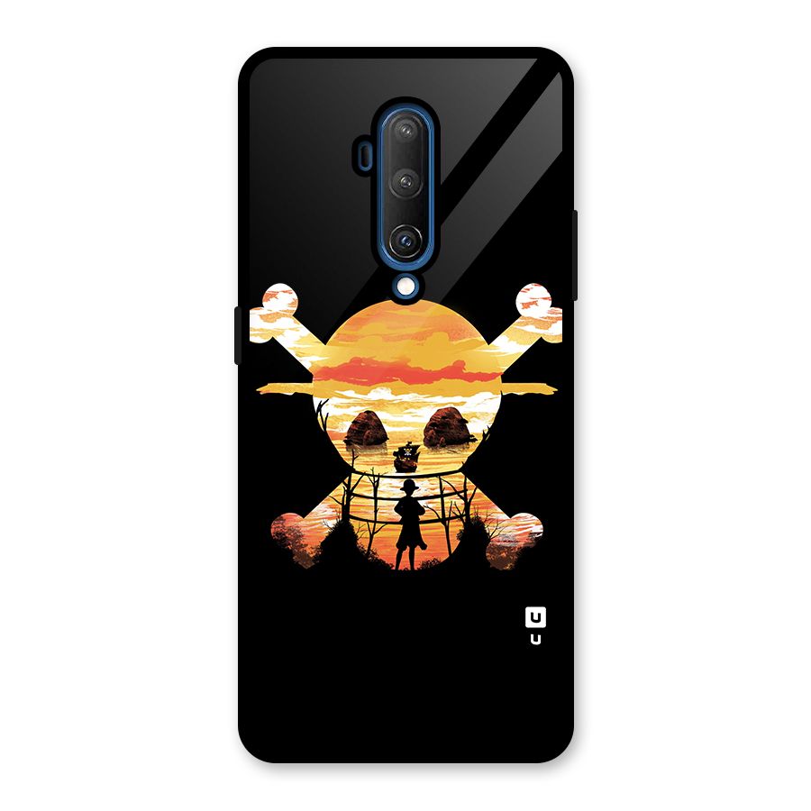 Minimal One Piece Glass Back Case for OnePlus 7T Pro