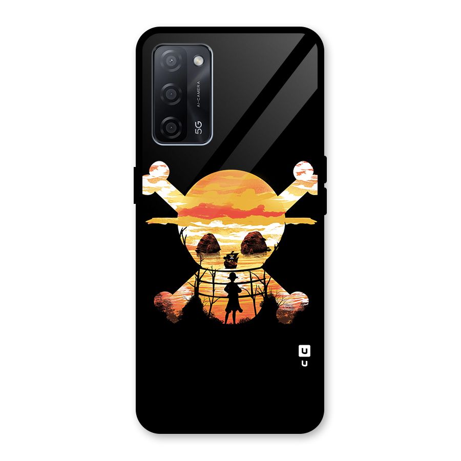 Minimal One Piece Glass Back Case for Oppo A53s 5G