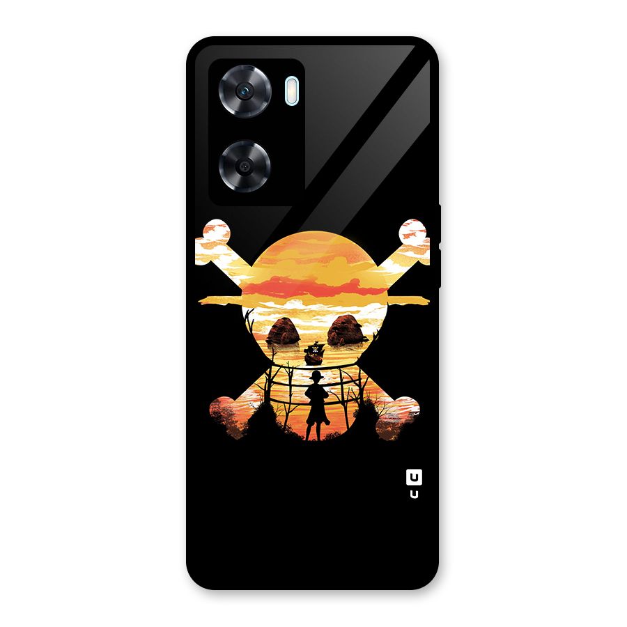Minimal One Piece Glass Back Case for Oppo A77