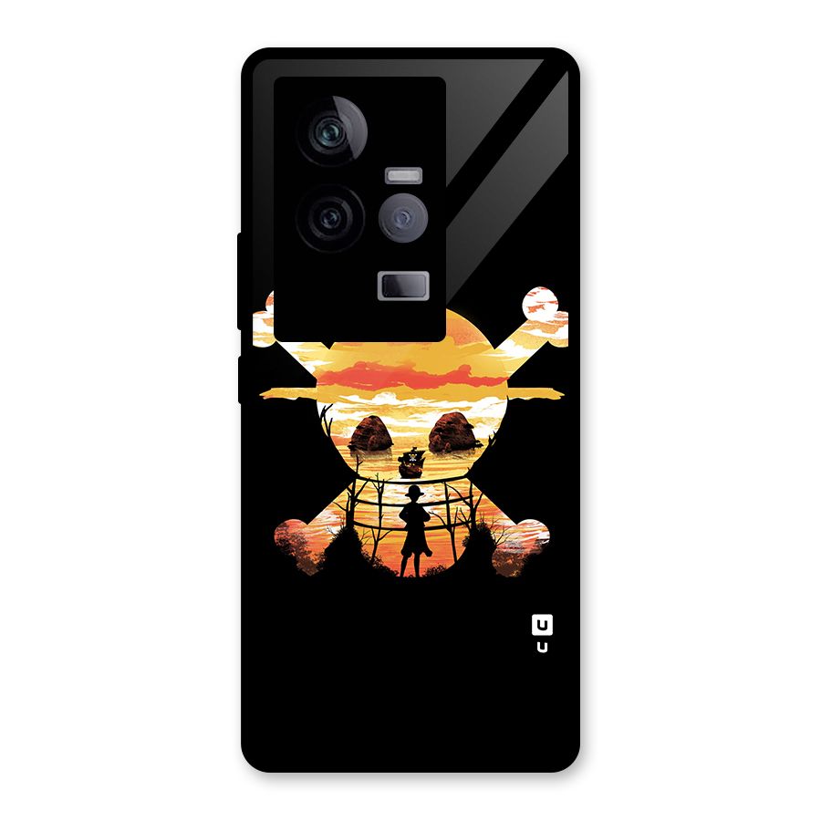 Minimal One Piece Glass Back Case for Vivo iQOO 11 5G