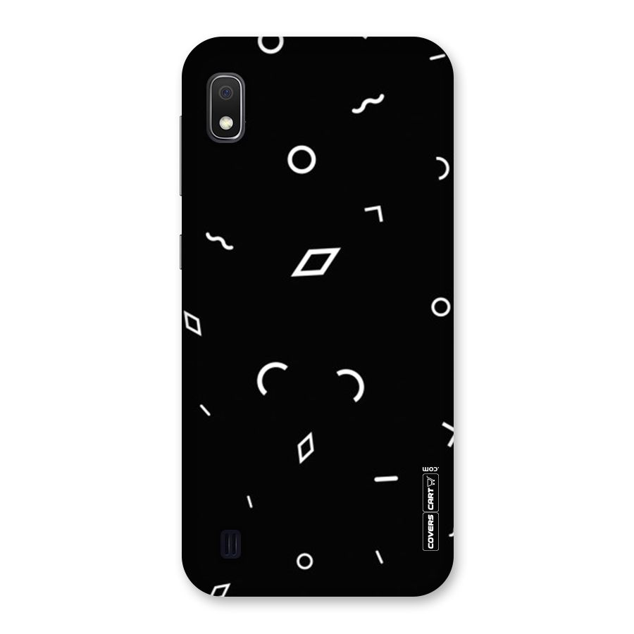 Minimal Shapes Back Case for Galaxy A10