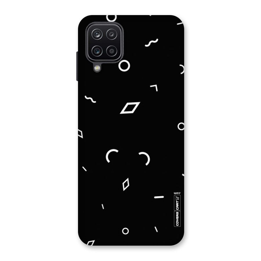 Minimal Shapes Back Case for Galaxy A12
