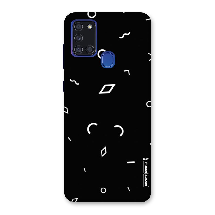 Minimal Shapes Back Case for Galaxy A21s