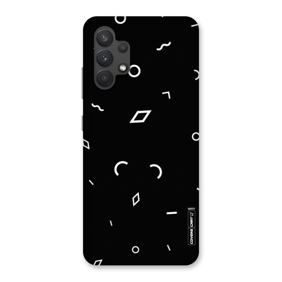 Minimal Shapes Back Case for Galaxy A32