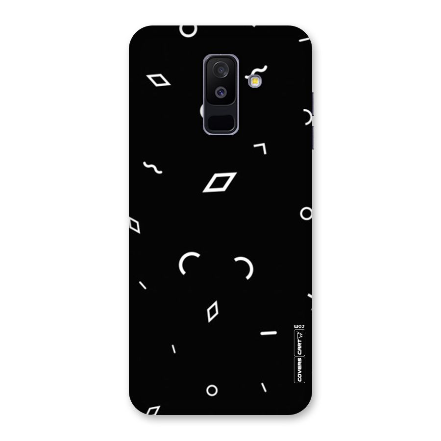 Minimal Shapes Back Case for Galaxy A6 Plus