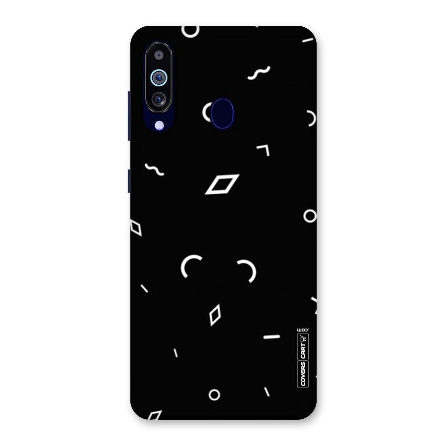 Minimal Shapes Back Case for Galaxy A60
