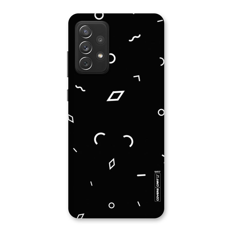 Minimal Shapes Back Case for Galaxy A72