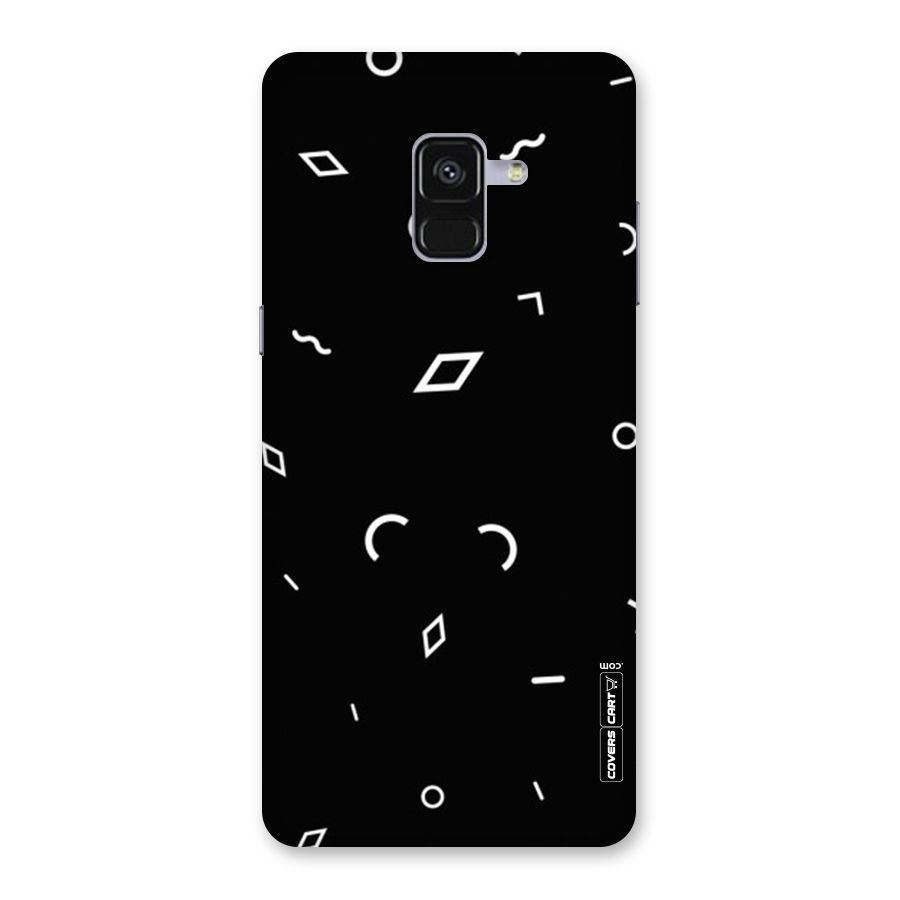 Minimal Shapes Back Case for Galaxy A8 Plus