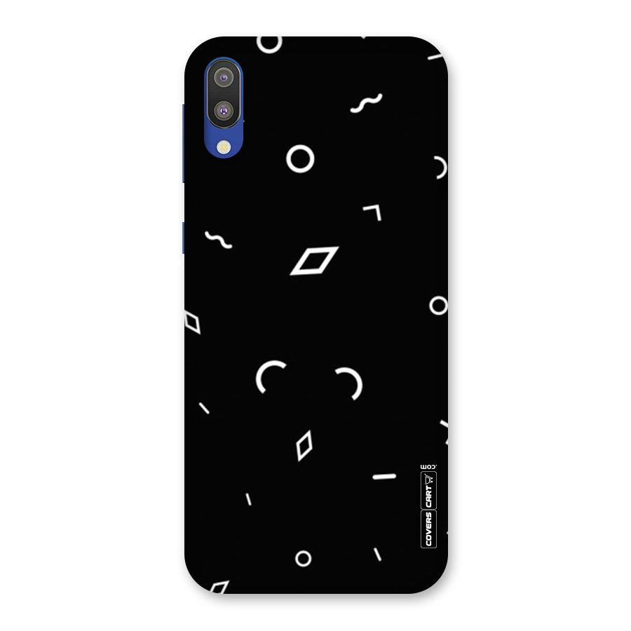 Minimal Shapes Back Case for Galaxy M10