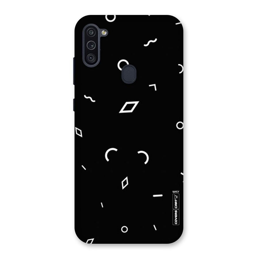 Minimal Shapes Back Case for Galaxy M11
