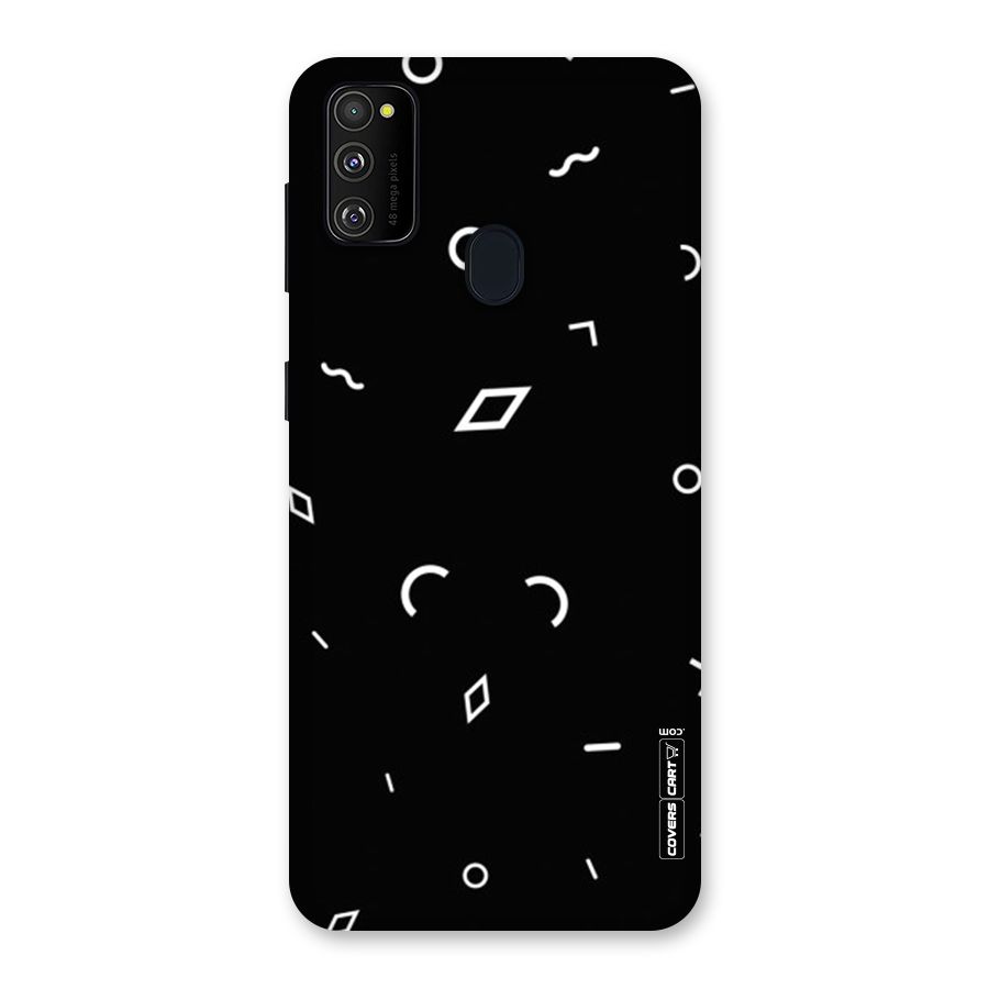 Minimal Shapes Back Case for Galaxy M30s