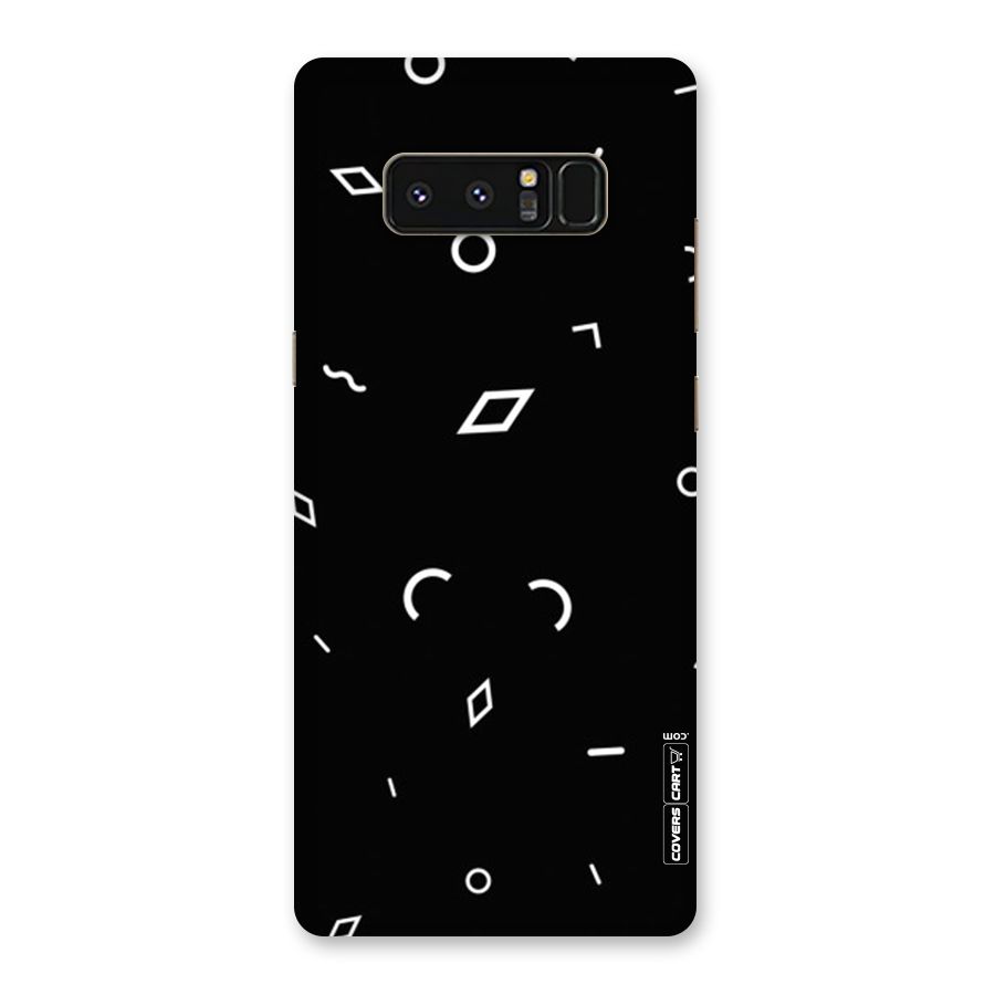 Minimal Shapes Back Case for Galaxy Note 8