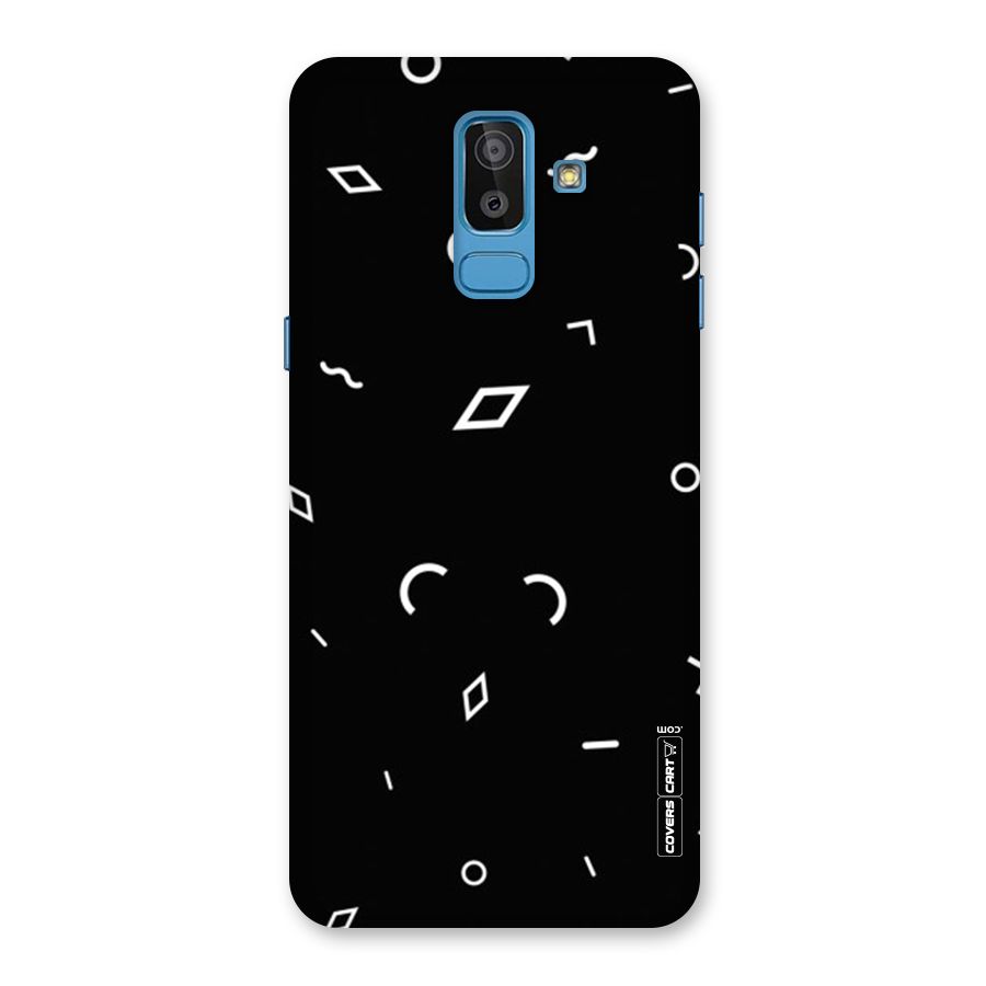 Minimal Shapes Back Case for Galaxy On8 (2018)