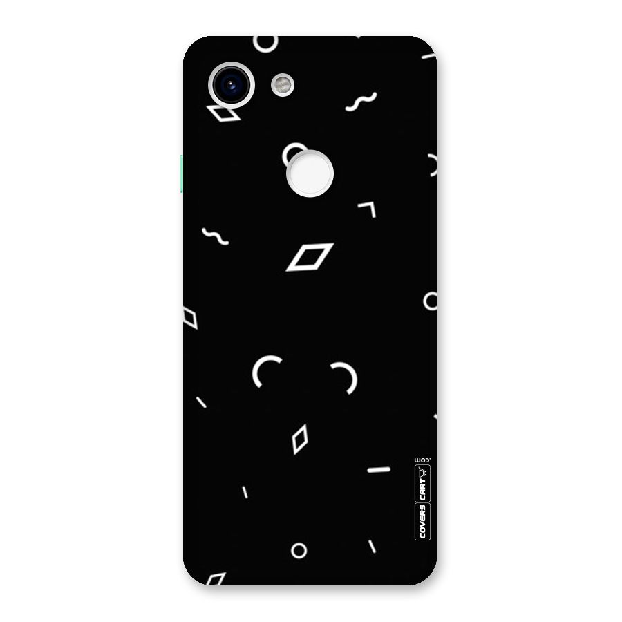 Minimal Shapes Back Case for Google Pixel 3