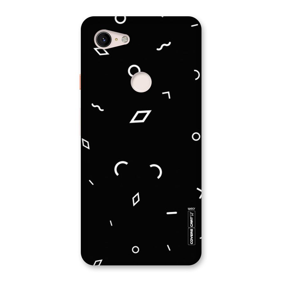 Minimal Shapes Back Case for Google Pixel 3 XL