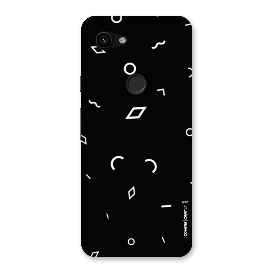 Minimal Shapes Back Case for Google Pixel 3a