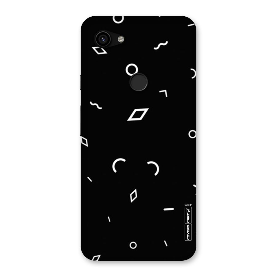 Minimal Shapes Back Case for Google Pixel 3a XL