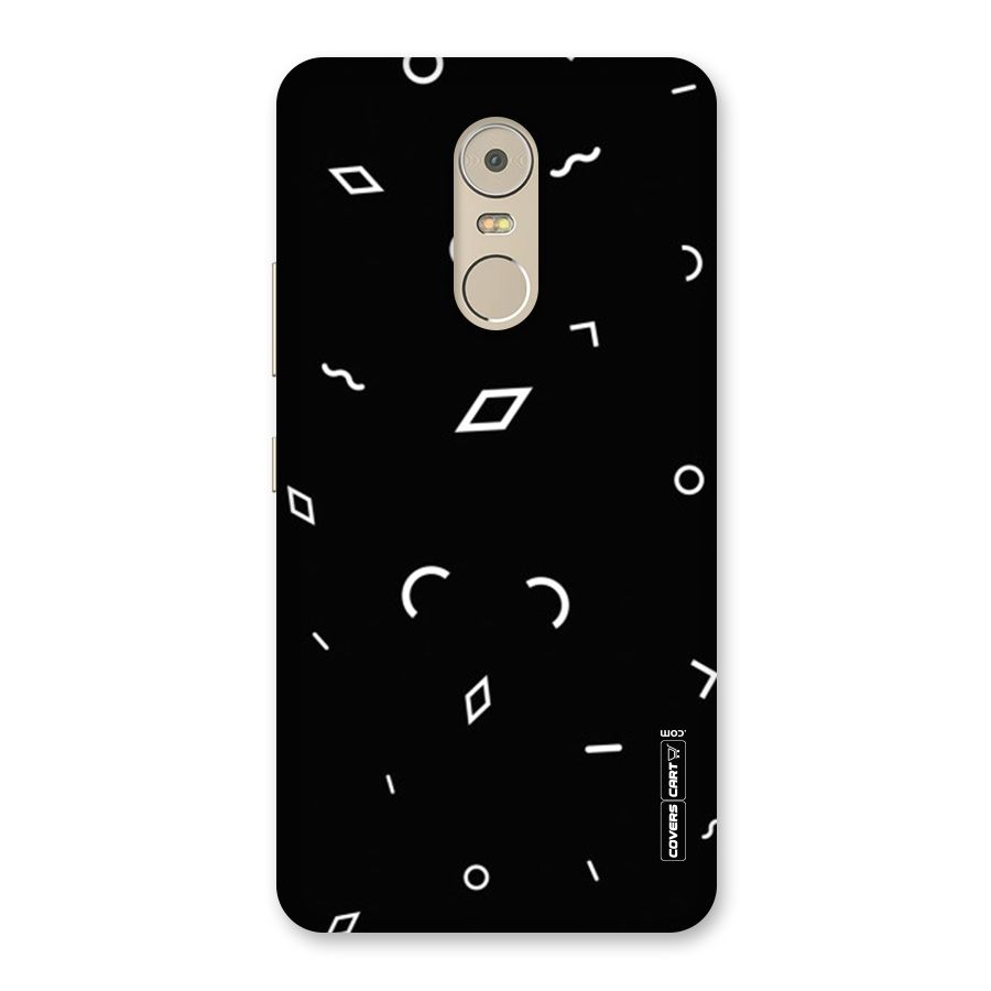 Minimal Shapes Back Case for Lenovo K6 Note