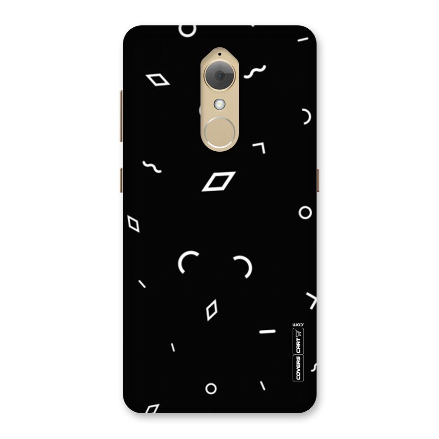 Minimal Shapes Back Case for Lenovo K8