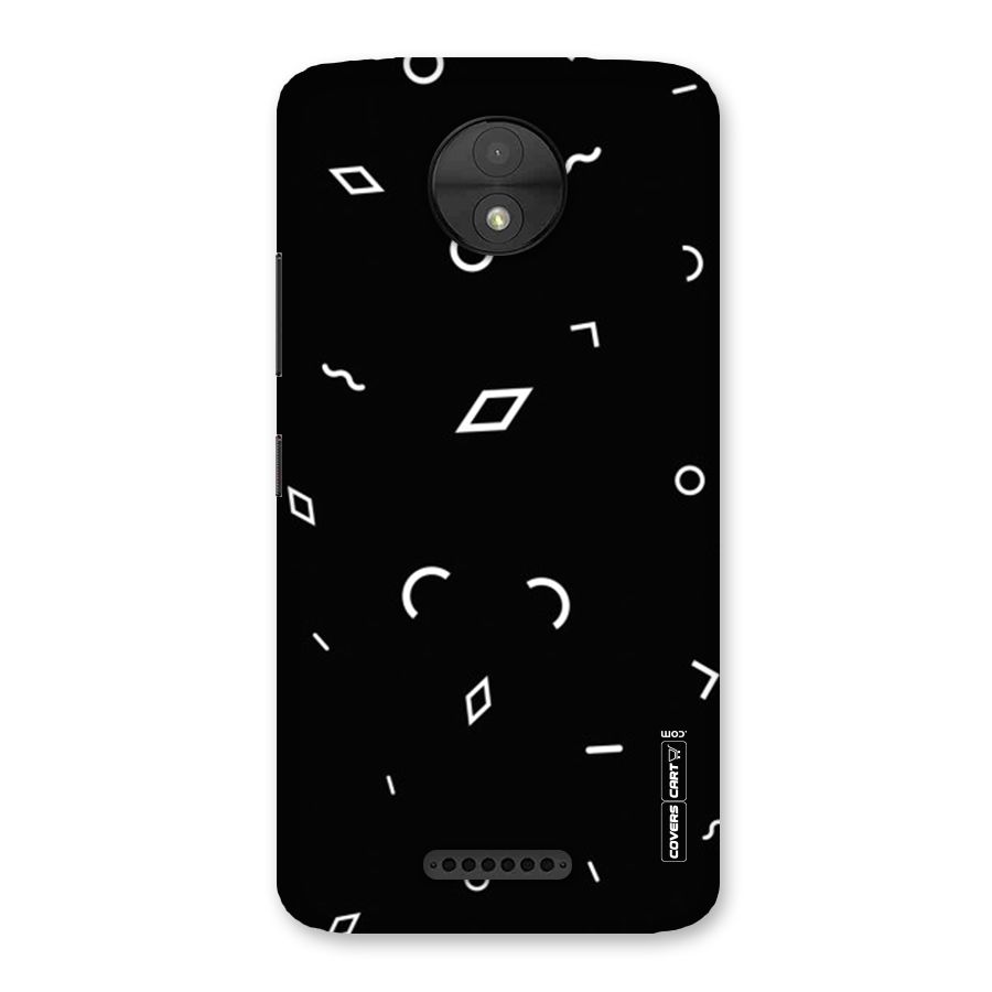 Minimal Shapes Back Case for Moto C