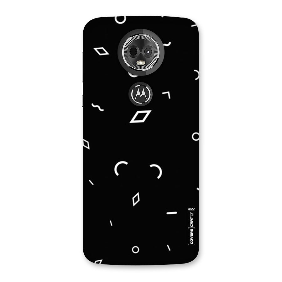 Minimal Shapes Back Case for Moto E5 Plus
